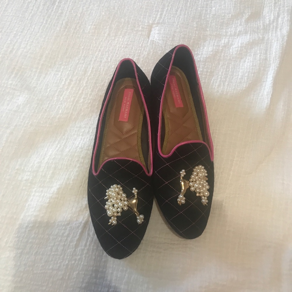 Isaac mizrahi poodle loafers